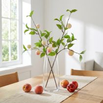 Article Branche décorative artificielle avec pêches 52 cm – Set de 2