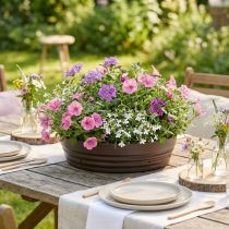 Article Anneau à Planter Rond 55 cm en Plastique Marron