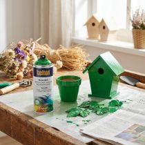 Article Spray de peinture acrylique à base d'eau Belton vert feuillage brillant 400 ml
