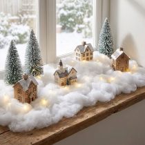 Article Neige Décorative Synthétique Blanche 200 g
