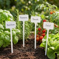 Article Plaques à identifier pour plantes avec supports interchangeables, 40 cm, 10 pièces