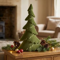 Article Sapin décoratif floqué Sapin de Noël vert 60cm