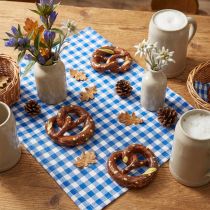 Article Mini bretzels décoratifs en résine - Lot de 6 - 4 cm