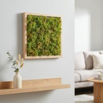 Article Moquette de mousse artificielle verte clair 25×25 cm pour décoration intérieure
