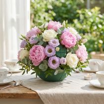 Article Boules en mousse florale verte Ø12cm - Lot de 5