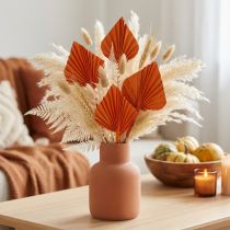 Article Mini palmes séchées orange – Lot de 100