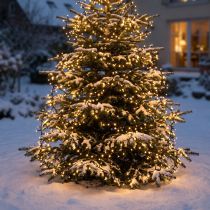 Article Guirlande lumineuse LED 720 lumières blanc chaud pour extérieur, longueur 57m