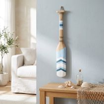 Article Décoration Murale Pagaie en Bois 78 cm Style Marin