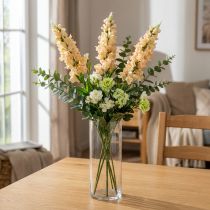 Article Branche de fleurs artificielles Mufliers 92 cm rose et crème