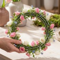 Article Anneaux métalliques ondulés pour couronnes Ø120mm - Lot de 10