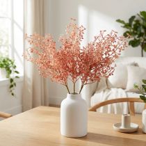 Article Branches décoratives artificielles roses avec feuilles – Lot de 3, 44 cm