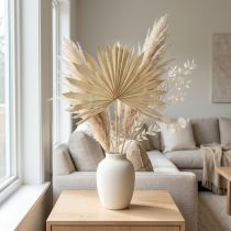 Article Lot de 30 Feuilles de Palmier Séchées Naturelles pour Décoration