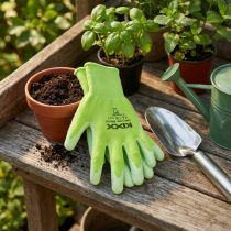 Article Gants de jardin Kixx en nylon, vert lime, taille 10