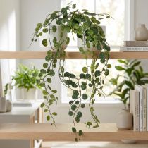 Article Lot de 2 plantes artificielles retombantes 60 cm en vert