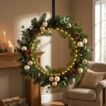 Article Anneau lumineux LED 110 LEDs Ø35 cm lumière chaude intérieure