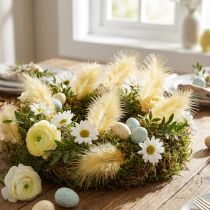 Article Plumes naturelles déco en jaune clair 5-10 cm – 20 g