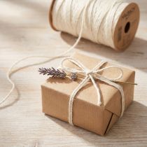 Article Jute blanche 2 mm - Fil créatif 50 m