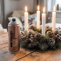 Article Bombe de peinture argentée 400 ml Montana Metallic Effect