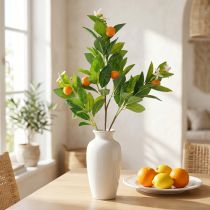 Article Branche d'oranger décorative et fleurs Branche d'oranger artificielle 78cm