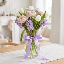 Article Ruban cadeau et décoration 25 mm x 50 m Lilas