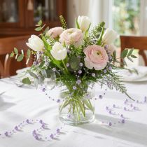 Article Guirlande de Perles Lilas 6 mm - 15 m