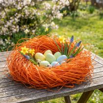 Article Raphia Orange 250g pour Décoration et Loisirs Créatifs