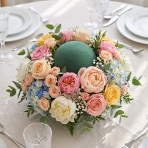 Article Boule en mousse florale humide verte Ø20cm