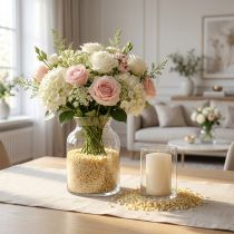 Article Granulés décoratifs en marbre couleur champagne 2 à 3 mm - 2 kg