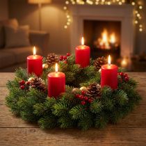 Article Künstliche branches flexibles pour déco de Noël - Set de 24 pièces