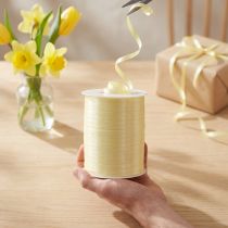 Article Ruban à Boucler Jaune Pâle 4,8 mm x 500 m - Décoration et Emballage