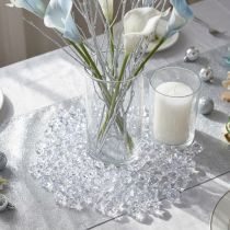 Article Dés en acrylique transparents 1 cm - 200 g pour décoration
