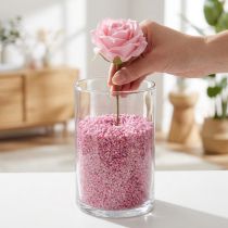 Article Granulés décoratifs roses en marbre 2 à 3 mm – 2 kg