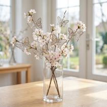 Article Décorations Papillons en Métal Argenté 5 cm – Lot de 30
