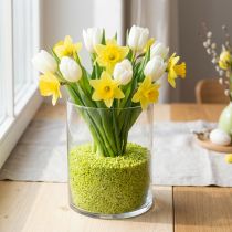 Article Granulés Décoratifs Pomme Verte 2-3 mm en Marbre - 2 kg