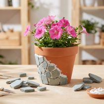 Article Mosaïques naturelles grises 1 kg pour décoration et loisirs créatifs
