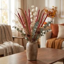 Article Lot de 100 roseaux décoratifs séchés couleur Erika, 73 cm