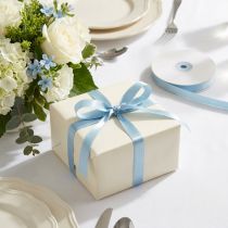 Article Ruban cadeau et décoration 10 mm x 50 m bleu clair