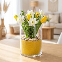 Article Sable décoratif jaune 0,5 mm 2 kg