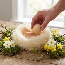 Article Fibre Naturelle en Sisal Crème 500g pour Décoration et Loisirs Créatifs