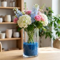 Article Granulés décoratifs bleu foncé en marbre 2-3 mm – 2 kg