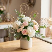 Article Tige Spirale en Bois Naturel 48-54 cm - Lot de 25