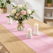Article Tissu Vlies Décoratif Rose 23 cm x 25 m