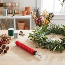 Article Outil de torsion de fil avec poignée antidérapante rouge 20 cm