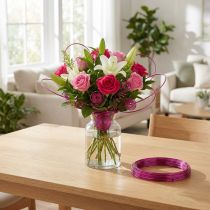 Article Fil d'aluminium rose 2 mm x 12 m pour créations décoratives