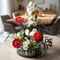 Article Kenzan rond avec aiguilles en laiton pour compositions florales – 20 cm