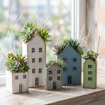 Article Décorations Maisons en Polyresine Vintage Multicolores – Set de 4