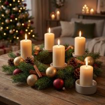 Article Branches de sapin artificielles pour décoration de Noël - 36 pièces