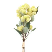 Article Grosse Poule Vert Sedum Stonecrop Fleurs Artificielles 41cm 3pcs