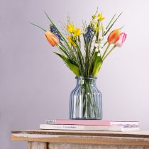 Article Bouquet de printemps Bouquet de fleurs artificielles Real Touch 36 cm