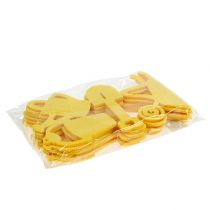 Article Accessoires de jardinage en feutrine jaune 24 p.